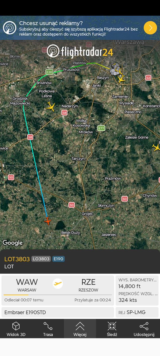 k8w4's tweet photo. Ponownie #Samoloty w nocy startują ze wschodnim wiatrem na zachód, ponieważ warunki atmosferyczne nie mają znaczenia
Znaczenie ma brak punktu pomiaru #hałas u, który mierzyłby ogromny huk 85% startujących samolotów @ChopinAirport poza #OOU
#Pruszków - tu wolno hałasować! @MUW_RP https://t.co/CY1hyTGFvR