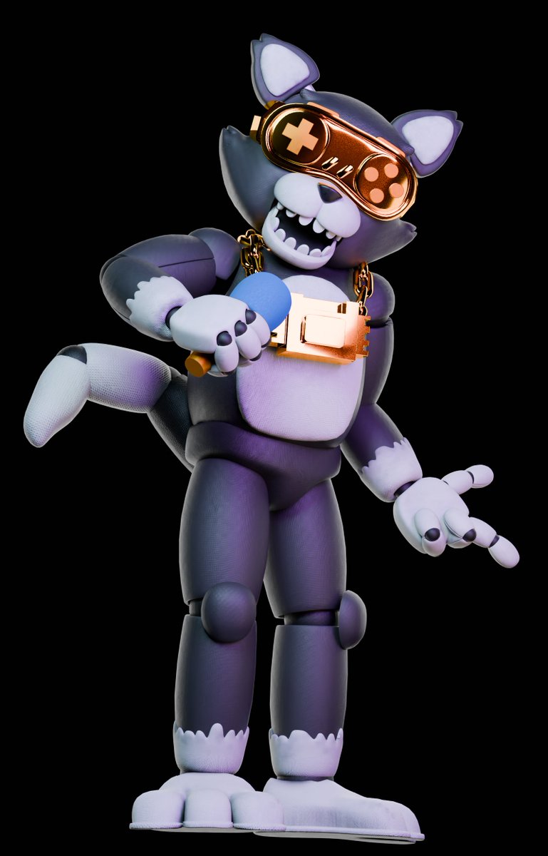 real_kaboosan's tweet photo. I recently found out I had a lost media in my pc, so I made an render to celebrate this found ! 
model by : @FFFMP_Team 
#fnaf #blender #render #art #lostmedia https://t.co/beFbE4ul4E