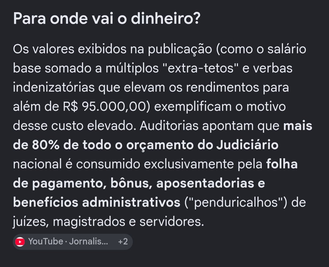 dujorge's tweet photo. @Rosadequils2 @rafaelkriek Rosa, sua resposta está nas imagens em anexo. 
Somos um país pobre que gasta como se fosse rico para bancar uma casta seleta. 
Não tem como esse país dar certo. https://t.co/GGi4u7C8zT