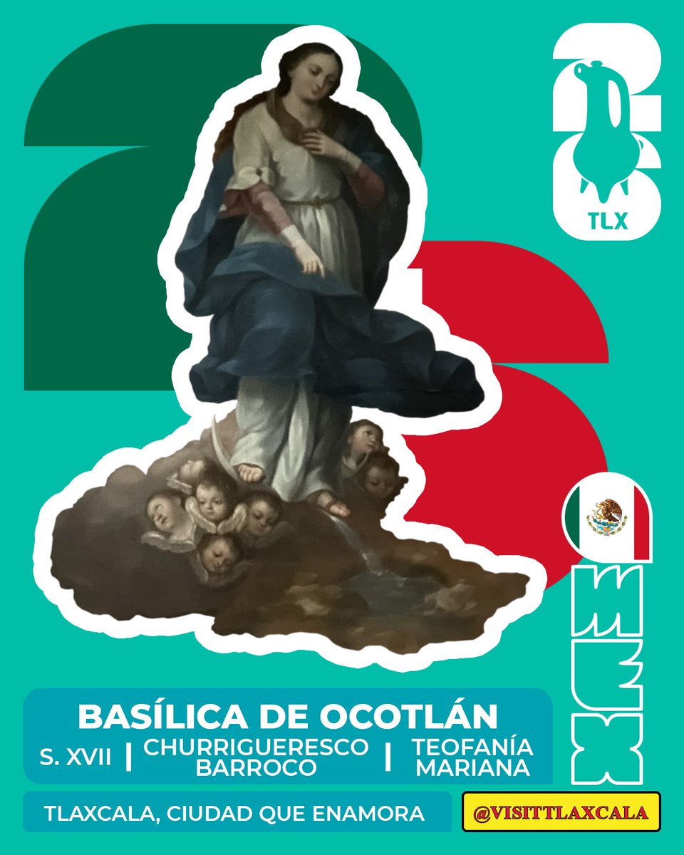 visittlaxcala's tweet photo. Manto inmaculado de protección y guía de acuerdo a la tradición católica  #TlaxcalaDeXicohténcatl ⚽️🇲🇽🏆

#Somos26 #WeAre26 #Tlaxcala #CiudadQueEnamora❤️ #Mundial2026 #VisitaTlaxcala #visittlaxcalacity #visittlaxcala #visitméxico https://t.co/N9rLQWnDe2