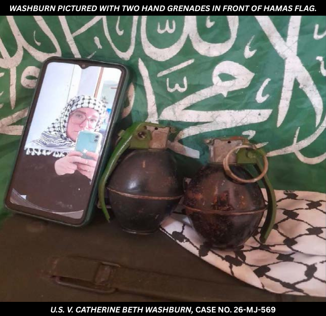 DOJNatSec's tweet photo. The Justice Department announced today that Catherine Beth Washburn, 37, of Irondequoit, New York, was ARRESTED AND CHARGED by criminal complaint with attempting to provide material support and resources, namely currency, to designated Foreign Terrorist Organization (FTO) the Palestine Islamic Jihad (PIJ) also known as Al-Quds Brigades.

“As alleged, Washburn repeatedly voiced support for violence against Israeli civilians and attempted to provide material support to the Palestine Islamic Jihad by sending cryptocurrency to an individual who claimed to participate in its attacks,” said Assistant Attorney General John A. Eisenberg. “Those who aid foreign terrorist groups will be prosecuted to the fullest extent of the law.”

Read more: https://t.co/RymkXZZ5GS
