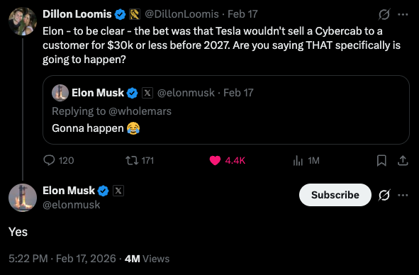 HansCNelson's tweet photo. I still think @elonmusk should sell the first Cybercab directly to @MKBHD and they should make an official collab video of the delivery, review, and head shaving.

Maybe Elon should even join him in the head shaving and they can use it as a fundraiser for charity.

What do y'all think?