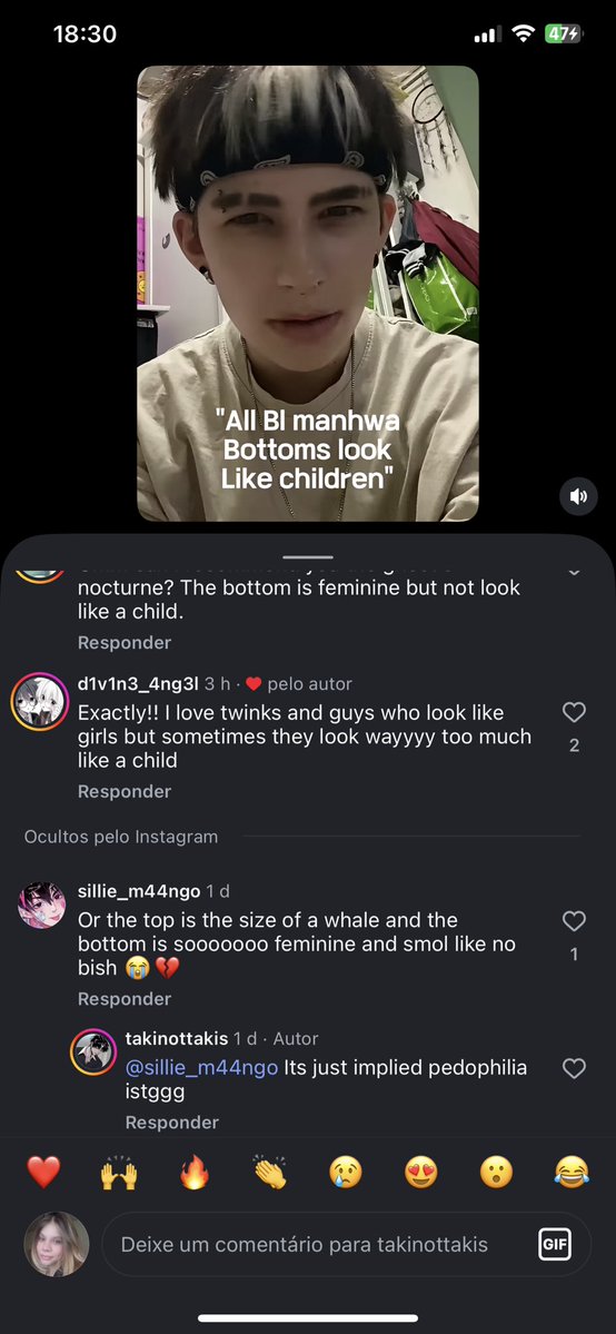 deluluscorpion's tweet photo. “Implied pedophilia” and its about BL bottoms who are all 18+.
Do yall even know what pedophilia is anymore? Better yet, do you know what a CHILD is???? https://t.co/4v1G4icVH4