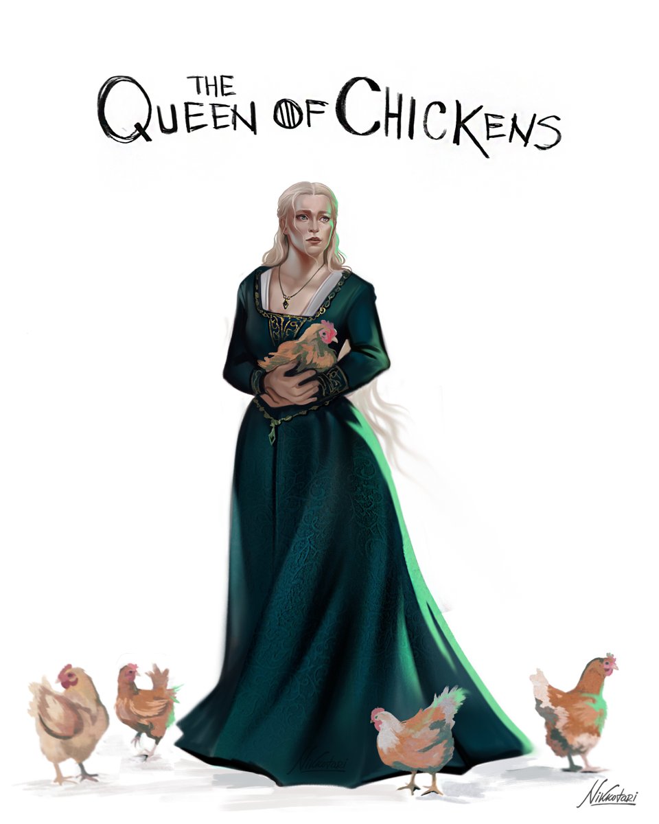 nikkotari's tweet photo. The Queen of Chickens, Helaena
#houseofthedragon https://t.co/uLBdglpwzh