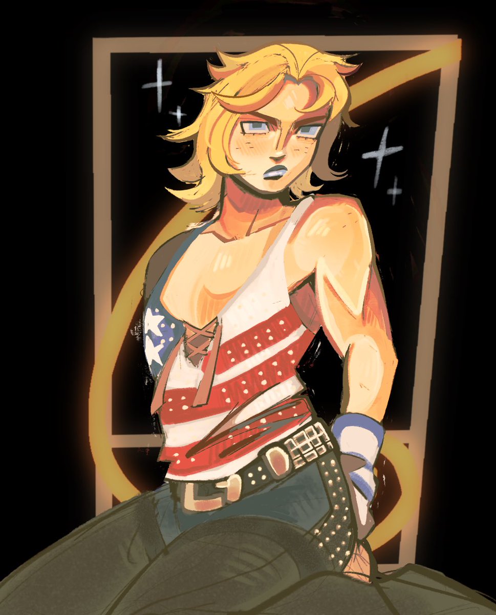 Changa_23's tweet photo. My beautiful princess with a disorder
#sbr #illustration #johnnyjoestar #steelballrun #jjba https://t.co/cBm92OFLiU