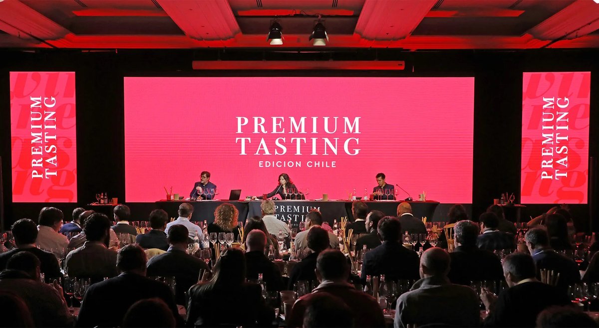 PremiumTasting's tweet photo. Vuelve Premium Tasting a Santiago: cata a ciegas, maridaje de lujo y seminarios imperdibles. https://t.co/H3rOcON6o5 https://t.co/B1jvis7WuX