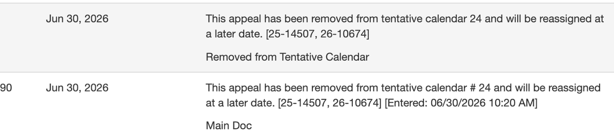 rparloff's tweet photo. The 11th Circuit's oral argument on 3d-party challenges to Judge Aileen Cannon's order keeping secret Jack Smith's Vol II Report on USA v Trump (classified docs prosecution) has been postponed again. The current setting, for week of 9/28, has been bumped. No explanation given. https://t.co/xeRXf3g8SO