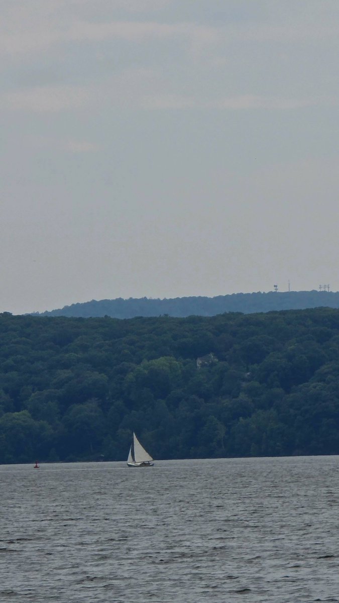 avecsesdoigts's tweet photo. Sailboats on the Hudson on a hot &amp; humid day https://t.co/L9Xw5SXhP1
