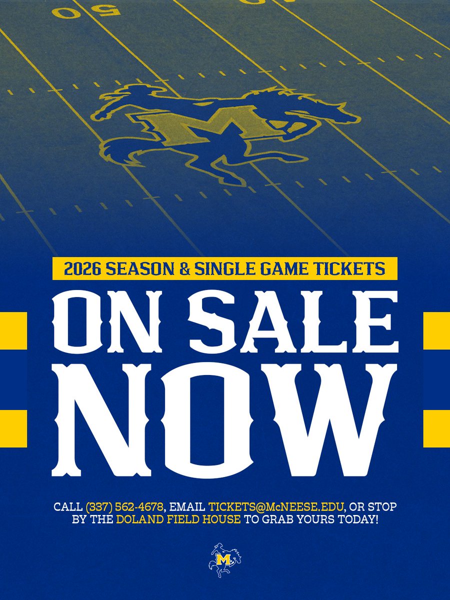 McNeese Football tweet media