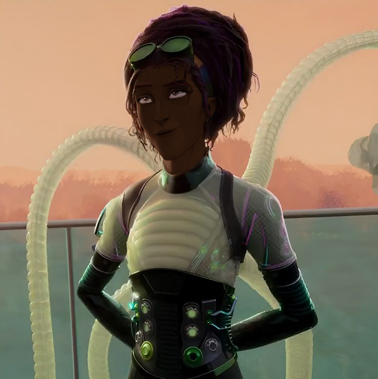 OctoNxgger's tweet photo. @sensestinglin won't stop pestering the scientist; ever since she grabbed her by the neck, the spider hasn't stopped trying to get Doc Ock to knock her up!~ https://t.co/vgX9rMsJIC