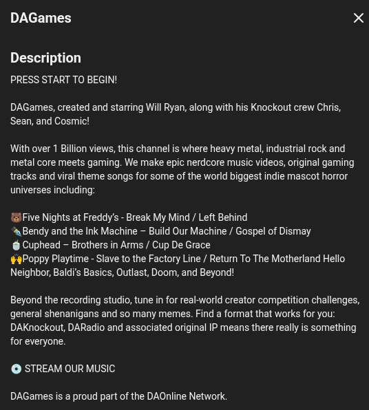 RaeynV's tweet photo. Holy shit... the description finally got updated https://t.co/oePQKG9tH1