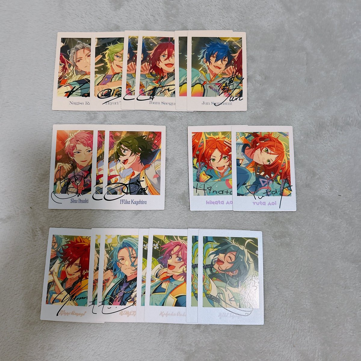 sakurei1102's tweet photo. P.A.shots!! ぱしゃっつ 10th

【譲】画像にあるもの

【求】コンプのため英智1枚･颯馬1枚
　　 ＞零♾＞颯馬♾＞（弓弦）♾

🩵ྀི郵送のみ
🩵ྀི検索からも大歓迎✨️
🤍コメントは下のツリーにお願いいたします(⋆ᴗ͈ˬᴗ͈)” https://t.co/LGS25nmHtY