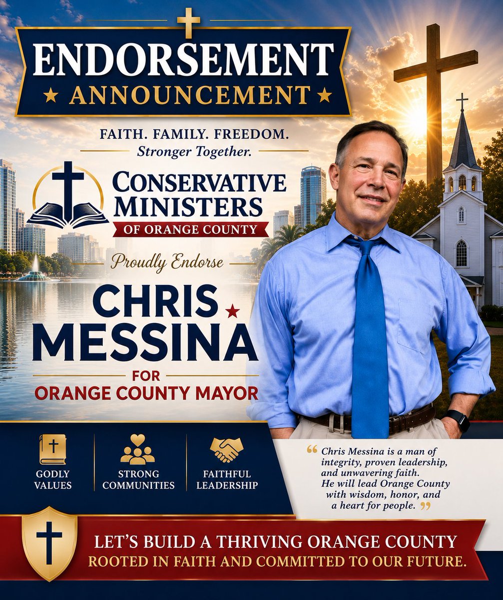 ChrisMessinaFL's tweet photo. Blessed &amp; humbled to have this support. https://t.co/wgoZL3KGkw
