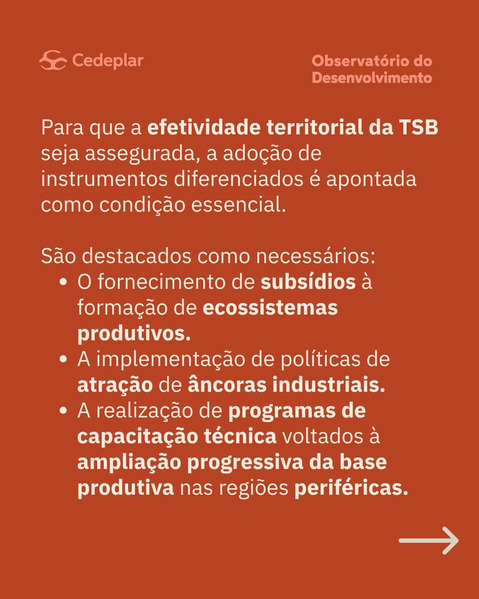 obd_cedeplar's tweet photo. Entenda como a metodologia da "Fronteira de Diversificação Verde" proposta pelos nossos pesquisadores pode ajudar a direcionar capitais de forma estratégica e territorialmente justa. https://t.co/8hYIRCzPDp
