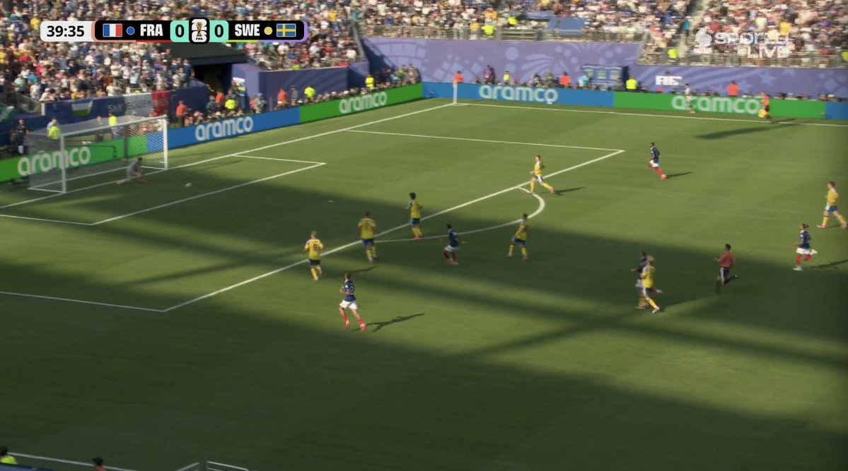 TouchlineX's tweet photo. 📸 - MBAPPE'S SHOT IS SAVED! https://t.co/ODHU82XMgv