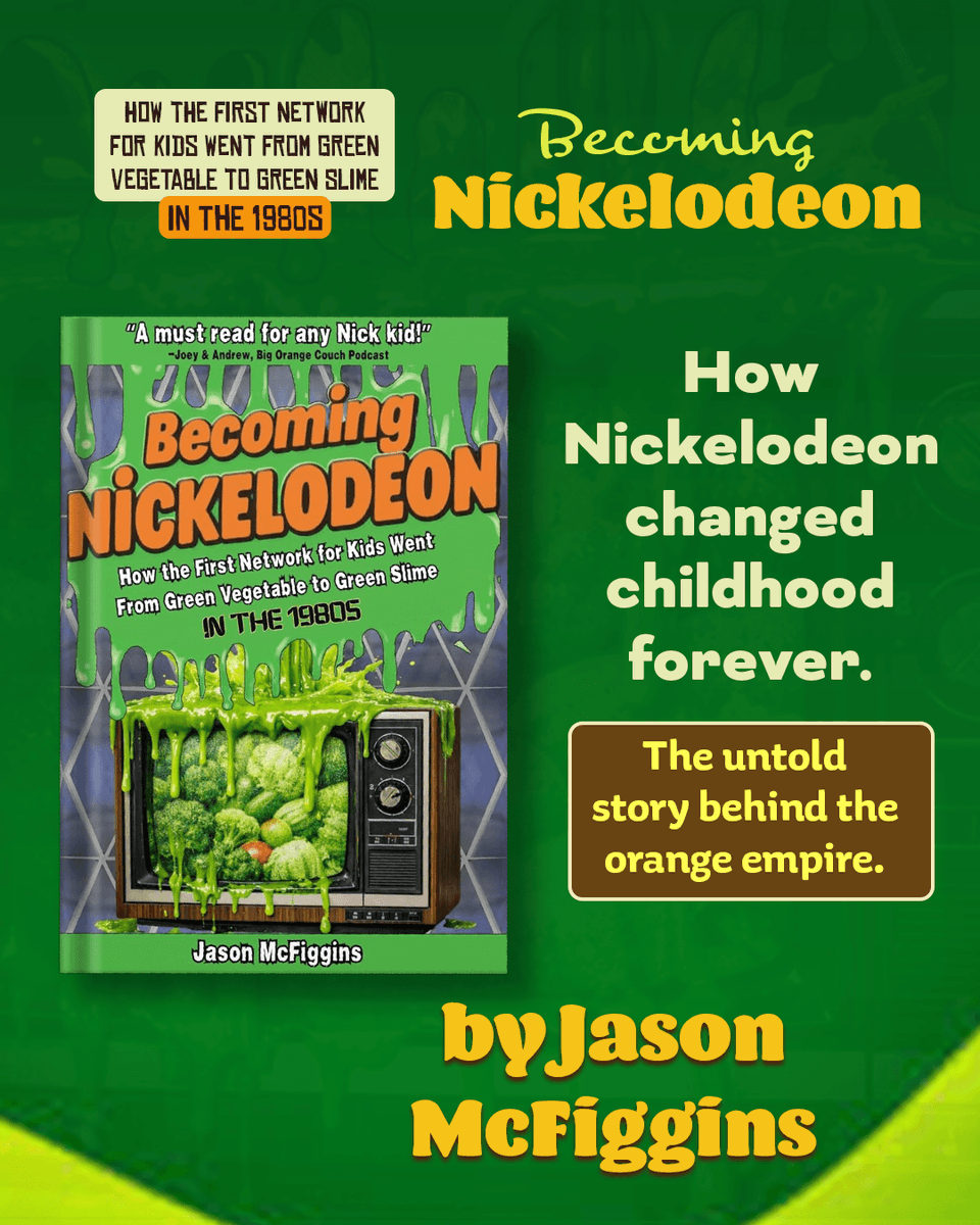 ARTofWriting's tweet photo. The rise of Nickelodeon changed children’s television forever. Go behind the scenes of the network that stopped preaching to kids and started celebrating them. BY Jason McFiggins

Available on - Amazon https://t.co/JryuJ7KpNz