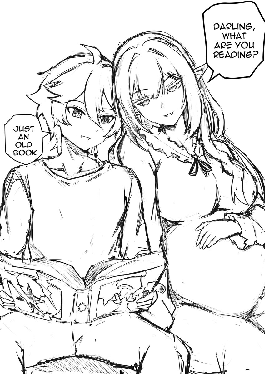 Zakari_Kazuyuki's tweet photo. Aether &amp; Tsaritsa https://t.co/J8UKekuJxU