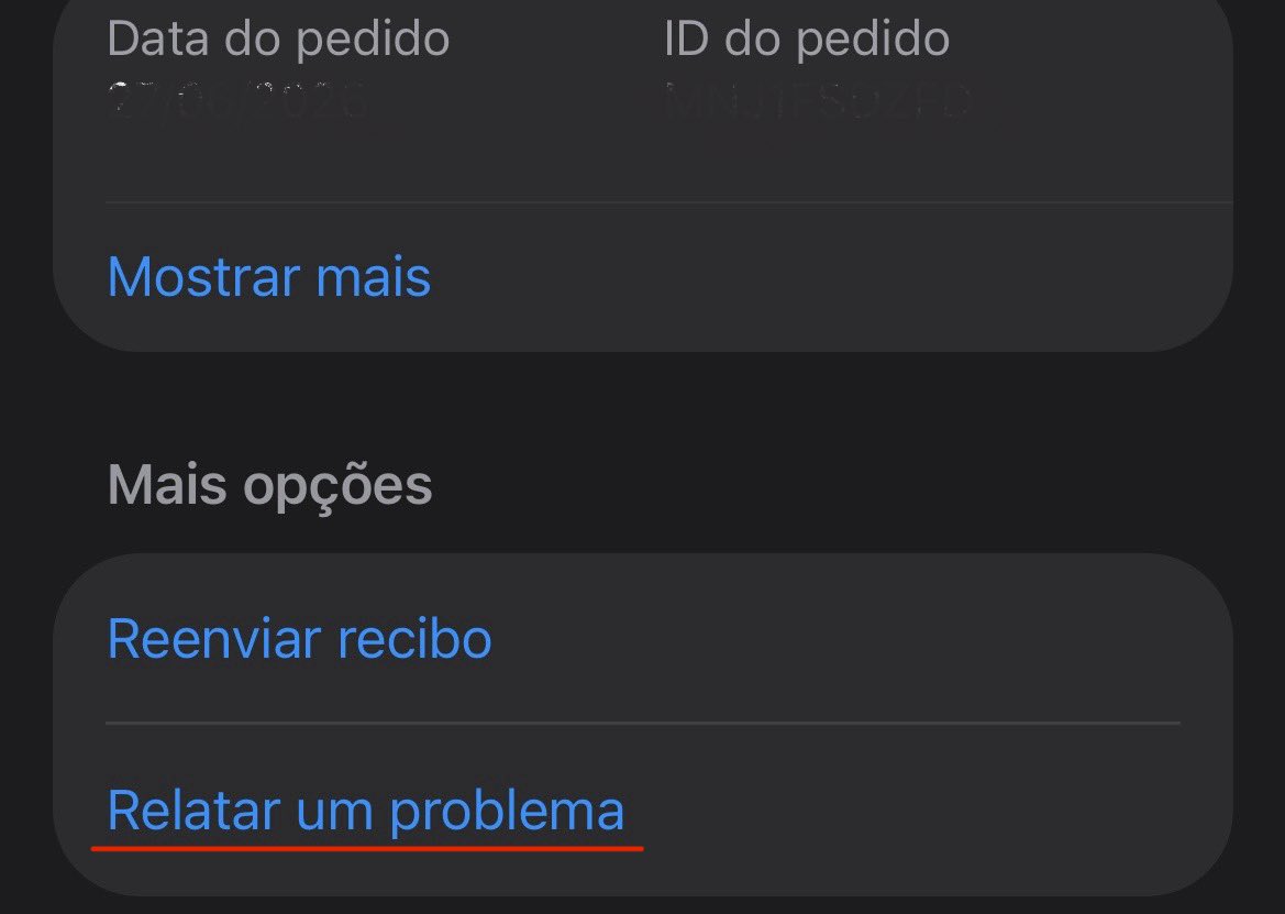 portaldeepspace's tweet photo. Depois basta clicar em relatar problema/detalhes do pedido e seguir com o reembolso. 

Importante vocês saberem que o reembolso não acontece de imediato, primeiro ele passa por uma análise para ver se será aprovado. https://t.co/8v0wnNPZXp