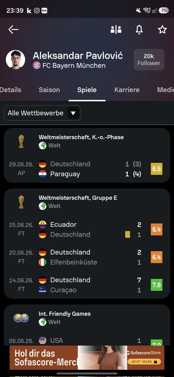 Niclasla7e's tweet photo. @starr31265 @GermanTalents Da gibt's keine Gegenargumente. Unser Mittelfeld war mit das größte Problem. https://t.co/OFd09TVriv
