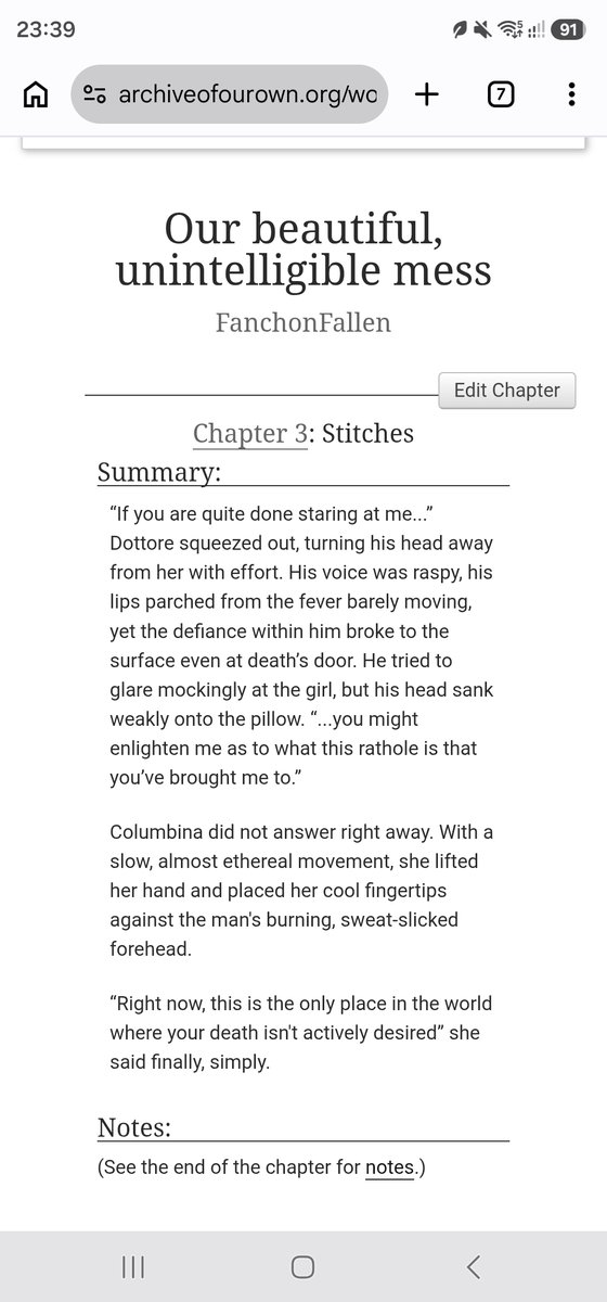 ffcrystalis's tweet photo. #Dottobina Chapter 3 is here! ☺️☺️☺️
(Link below)
#dottore #columbina #OBUM #slowburn #friendstoenemiestolovers #postcanon #fixit https://t.co/2r5j0XwJrx