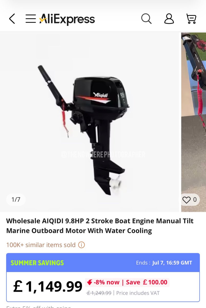 thenowherephoto's tweet photo. One of the questions I hear a lot is 

Who supplies the engines to the small boats?

Here is a compilation of of the boats I’ve captured with the motors in the shots 

Seems to be a few brands

Mercury 
Parsun 
Aiqidi 
Hideo

But all can be found on Ali Express

It cant surely be this easy?