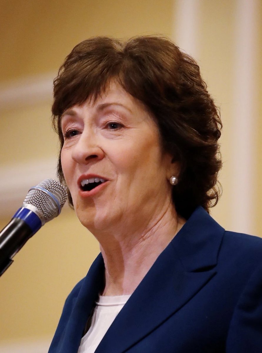 ElectionTime_'s tweet photo. 🚨BREAKING: The GOP’s chances of holding on to Maine’s Senate seat SURGE as Susan Collins makes a comeback.

Maine - 2026 Senate (Odds)
🟦Graham Platner 57%
🟥Susan Collins* 43%

As Platner gets exposed over and over for controversy after controversy, Collins’ odds have stabilized to their highest point since October 2025.

Odds via @Kalshi.