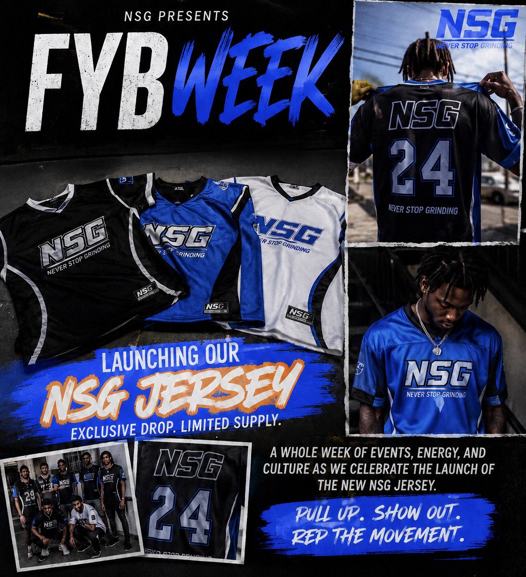 NsGluxe's tweet photo. First 5 people getting the Nsg jersey are getting a discount !!
Let's rep
Just pure grind.
Premium lids for real ones only https://t.co/O58wU6mH92
