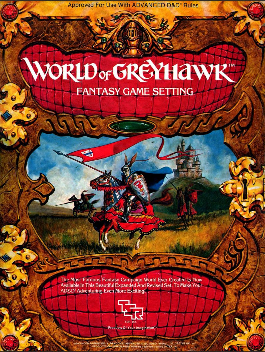 LGosumba's tweet photo. We kickoff our week of content with Legends & Lore #349: The Metropolis in #Greyhawk! We will look at most of these (roughly 22), and discuss what makes each different and unique. Classic #dnd Reprint Giveaway! Wednesday July 1st, 7:00PM EDT. See you Live Stream for a fun #discussion. https://t.co/xs4KZZic0U #talkshow