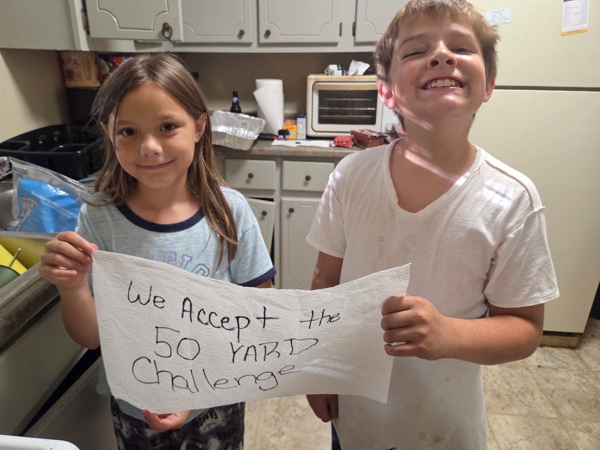 iamrodneysmith's tweet photo. Family, help me give a BIG welcome to Maggie &amp; Isaac of Osceola,Arkansas. These two amazing young leaders have stepped up to take on the 50 Yard Challenge, committing to mow 50 FREE lawns for the elderly, disabled, single parents, and veterans in their community https://t.co/YP7KhCSt44