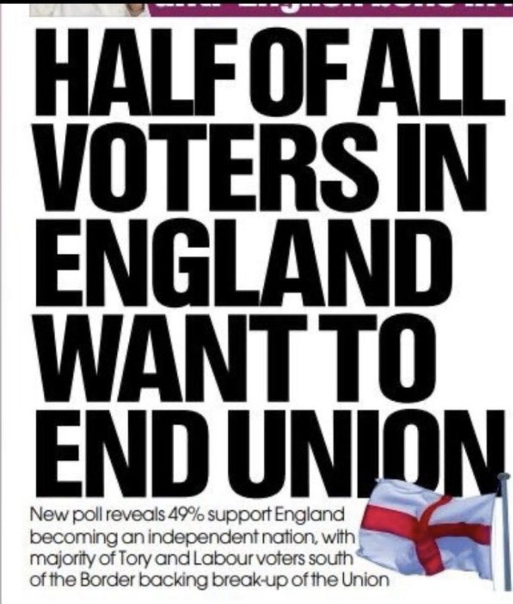 happymonkey1874's tweet photo. Come on England! 🏴󠁧󠁢󠁥󠁮󠁧󠁿

You can do better as a truly independent country! 🏴󠁧󠁢󠁥󠁮󠁧󠁿

You got Brexit done, now finish the job and get TRUE independence! 🏴󠁧󠁢󠁥󠁮󠁧󠁿

Get
SCEXIT
Done

#englishindy #freeengland #Scexit https://t.co/sGWgGfJxSX