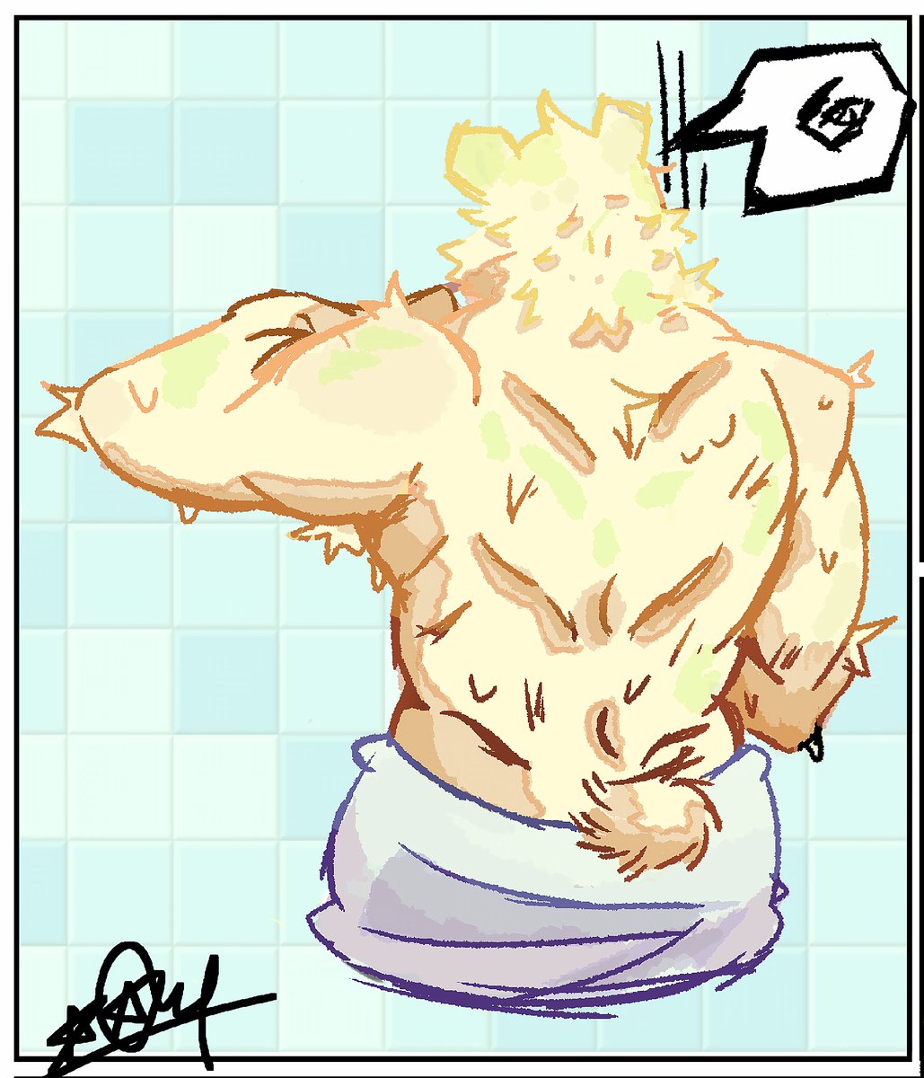 Sazuky_wu's tweet photo. the same but colored 
#BEASTAR #fanartㅤㅤㅤㅤ https://t.co/1RwSSQ57wl