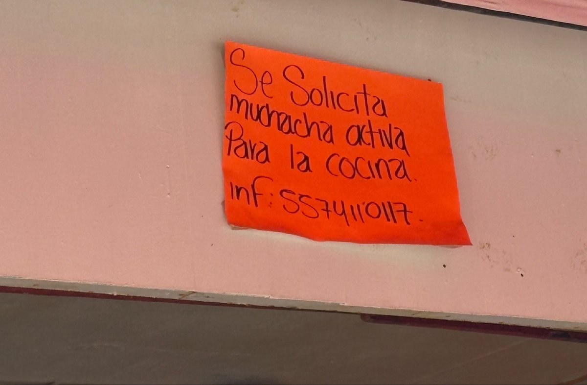 frasalazar's tweet photo. “Yo no entiendo por qué me hacen tantas preguntas si la vacante está clarísima.”

La vacante en cuestión: https://t.co/M3soE2WRpY