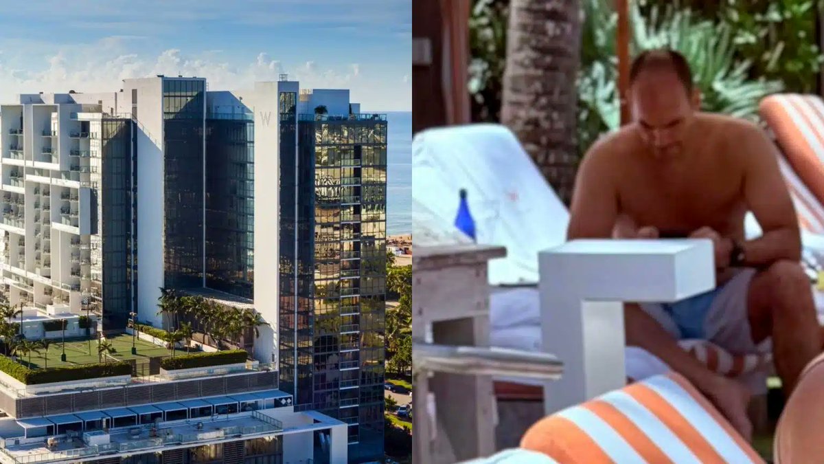 SergioAJBarrett's tweet photo. Mas De ONDE Saiu O DINHEIRO Para O Eduardo Bolsonaro Se HOSPEDAR Em Um Hotel Nos Estados Unidos Com DIÁRIAS SUPERIORES A R$ 15 MIL E PACOTES PARA A COPA DE R$ 1 MILHÃO? 
POR QUE O André Mendonça NÃO QUEBRA O SIGILO BANCÁRIO DO FUGITIVO? https://t.co/sZn2N14twX