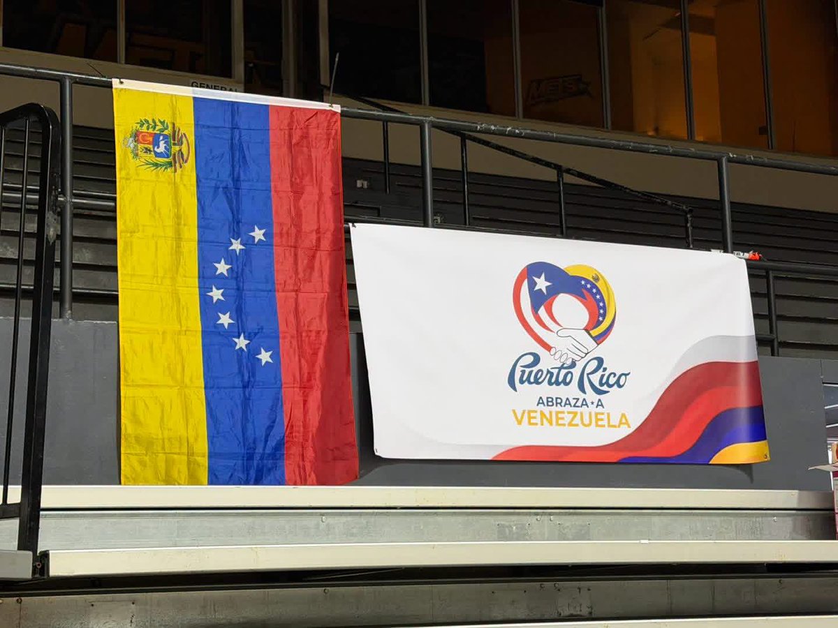 recreaydeportes's tweet photo. Centros de acopio 🇻🇪
Manatí – Acrópolis
Ponce – Estadio Paquito Montaner
Mayagüez – Estadio Isidoro García
Fajardo – Coliseo Tomás Dones
Guaynabo – Coliseo Mario “Quijote”
Patillas – Coliseo Municipal
Tu aporte puede hacer la diferencia‼️
De 10am- 6pm, hasta 2 de julio. https://t.co/eucz8lb5e8
