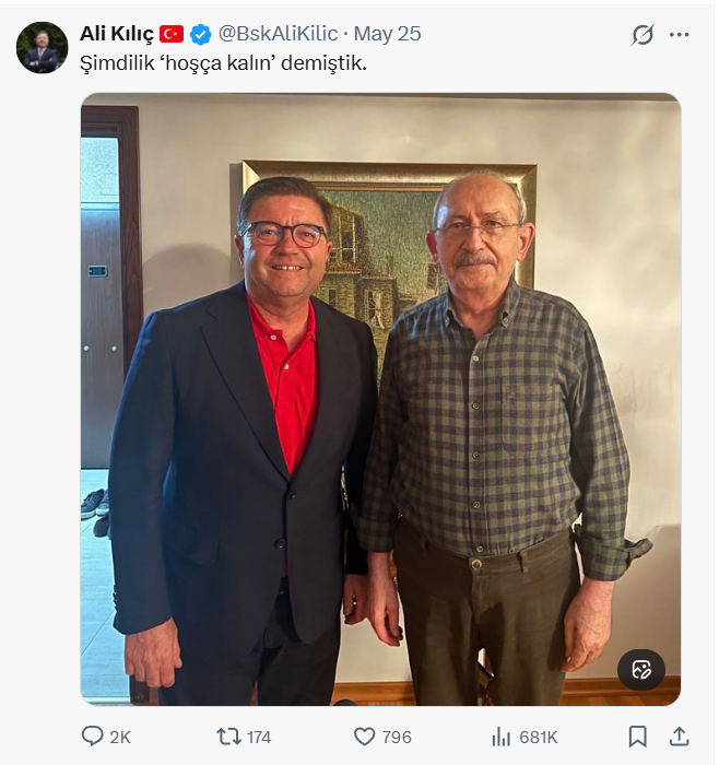 MaxTWeber's tweet photo. Kılıçdaroğlu ahlaksızını ilk ziyaret edenlerden birisi olup "nerde kalmıştık" diye desteğini bildiren eski Maltepe Bld. Bşk. bugün de Erdoğan'a biat bildiren bir paylaşım kaleme almış.

Hedef tam gaz Cumhur ittifakı.... https://t.co/w9bBzKrjbY