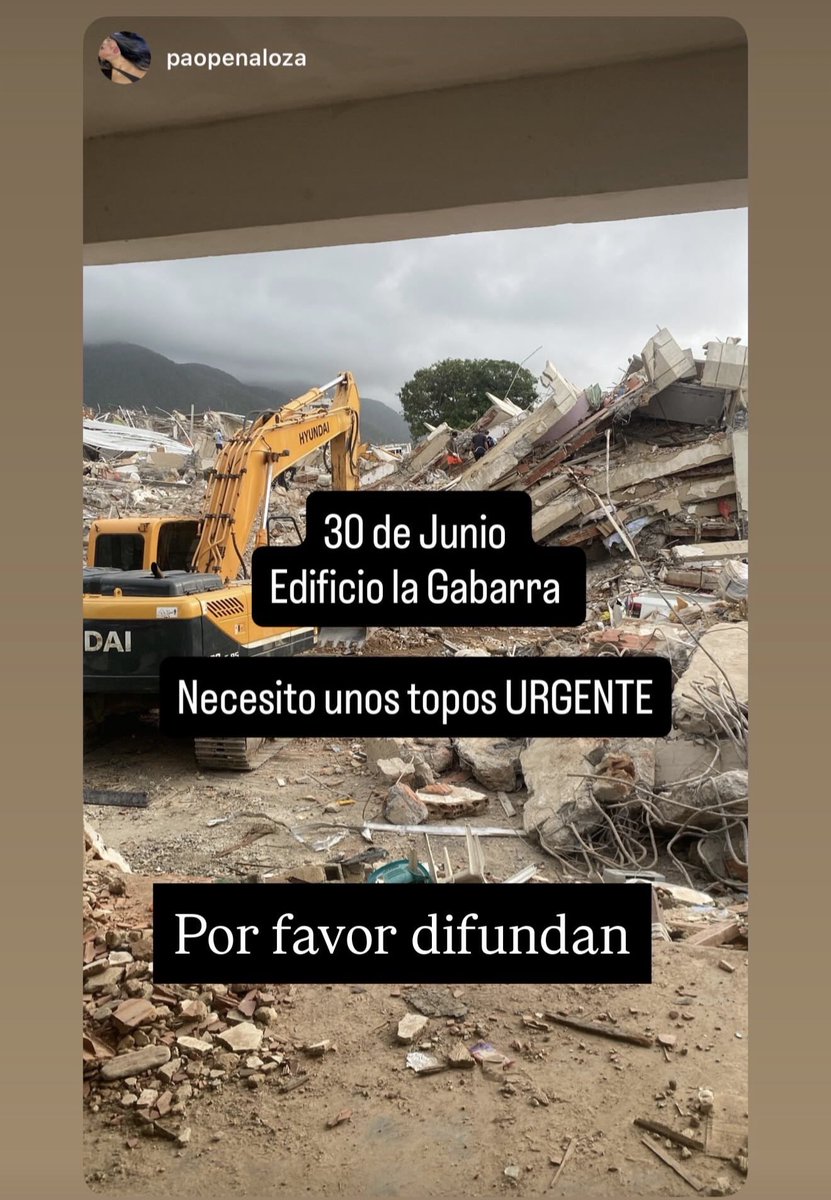 sandboyman's tweet photo. Por favor difundir!

Se necesitan topos en el edificio la gabarra en los corales https://t.co/ubZSwwigfh