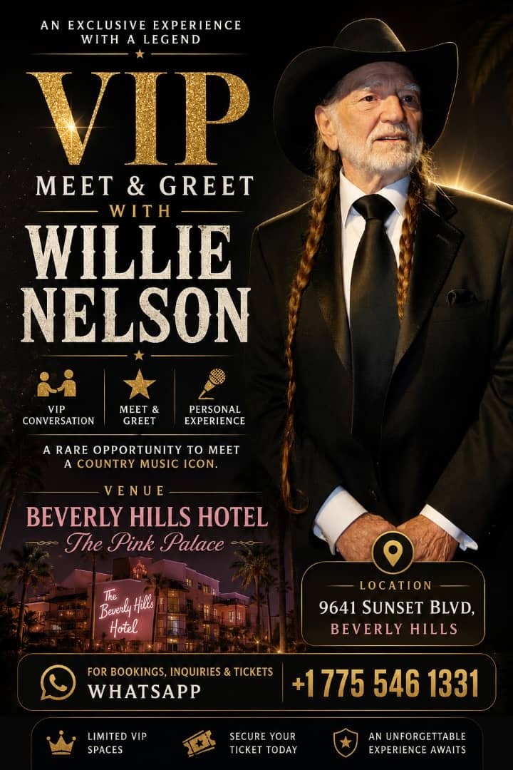AzukaGift58383's tweet photo. Official willie Nelson VIP meet and greet, Love you ❤️ https://t.co/m0NfifGuoF
