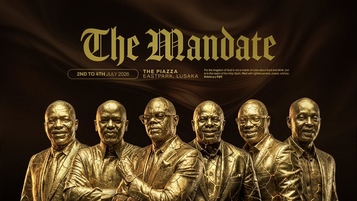 BruceMsidi's tweet photo. Welcome to the second half. Welcome to July.
Tomorrow, The Appointment of Titans and The Mandate begin.
Three days of leadership, purpose, and transformation.
📅 2–4 July 2026
The speakers are ready.
The room is ready.
Will you be in the room?
#TheMandate https://t.co/YxqSIy2JhX