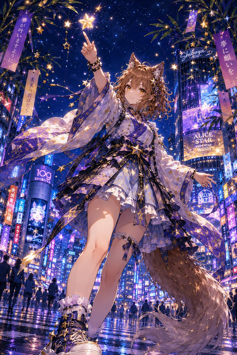 komorebi06elf's tweet photo. #渋谷のアリス達 「胡桃沢シャウル」で参加しますね✨️

Shibuya Alice Star Wish
星に願いを乗せて浮かべましょう✨️ https://t.co/8Fog0C2LSa