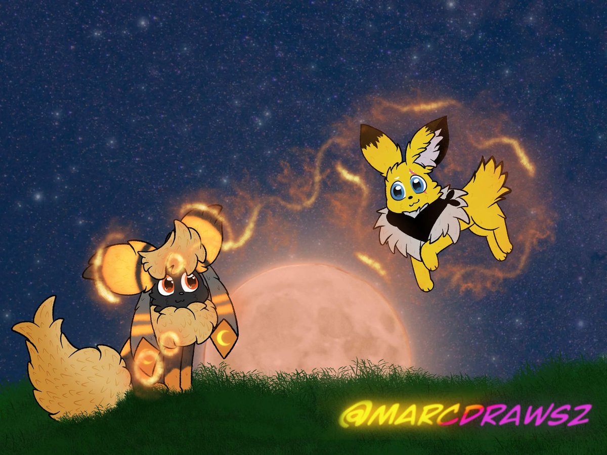 fluffy umbreon tweet media