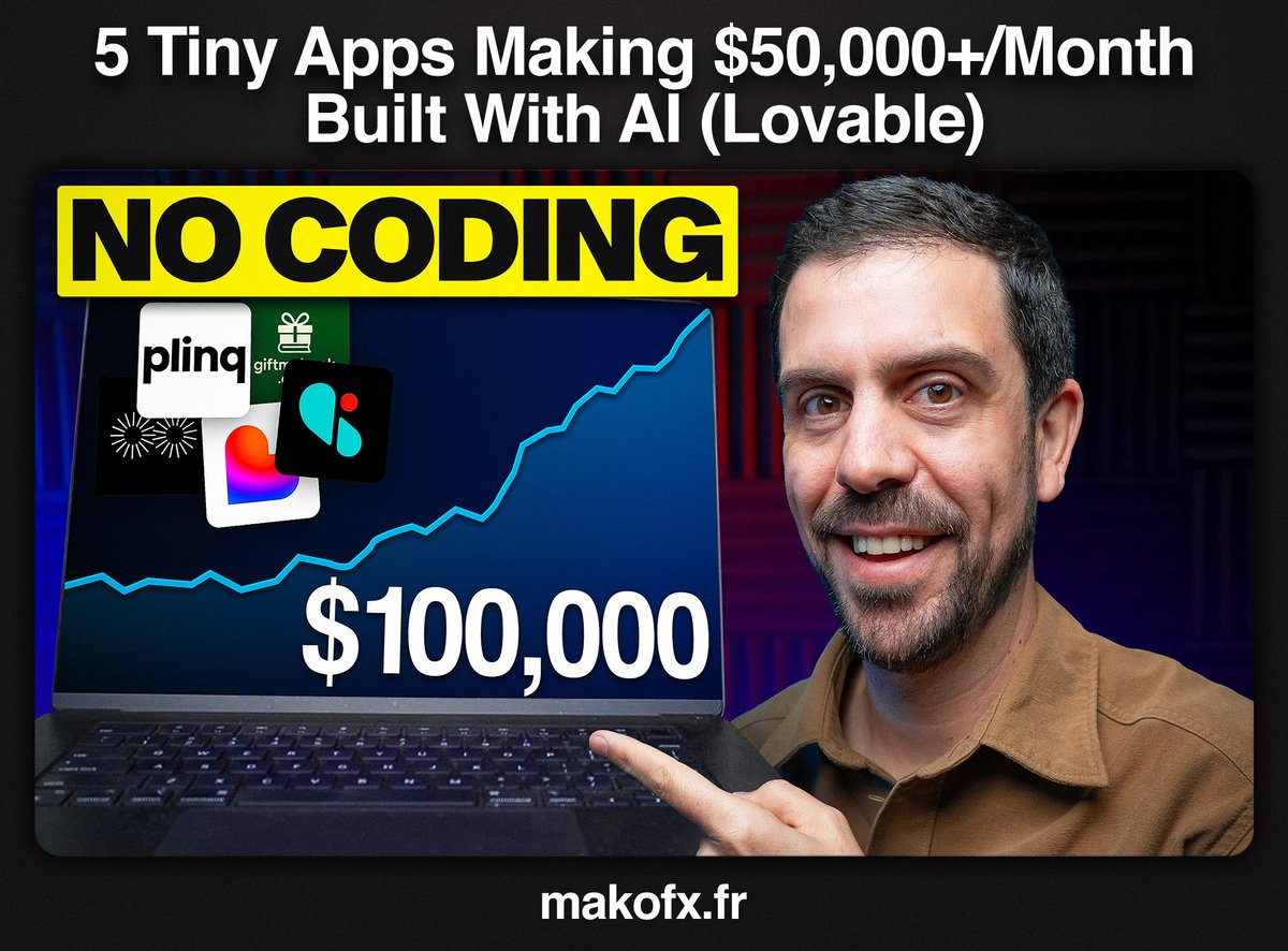 makoofx's tweet photo. Recent thumbnail for WeAreNoCode

Simple format, but always trying to make it looks cool with good color combos and nice lighting

what can I improve ? https://t.co/RFOHGKhQcg