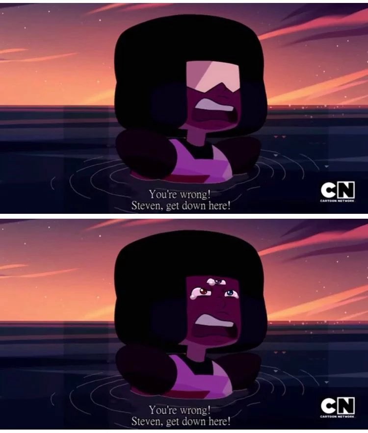 Classisco123's tweet photo. It hurts even more when you notice ruby is the one crying https://t.co/TqbDCbrOL7