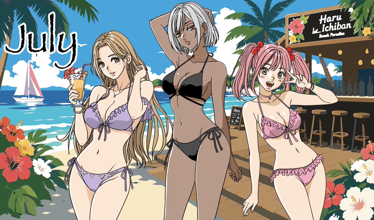 2026年7月トップ画】 7月だ！夏だ！ということで、水着姿の春一番