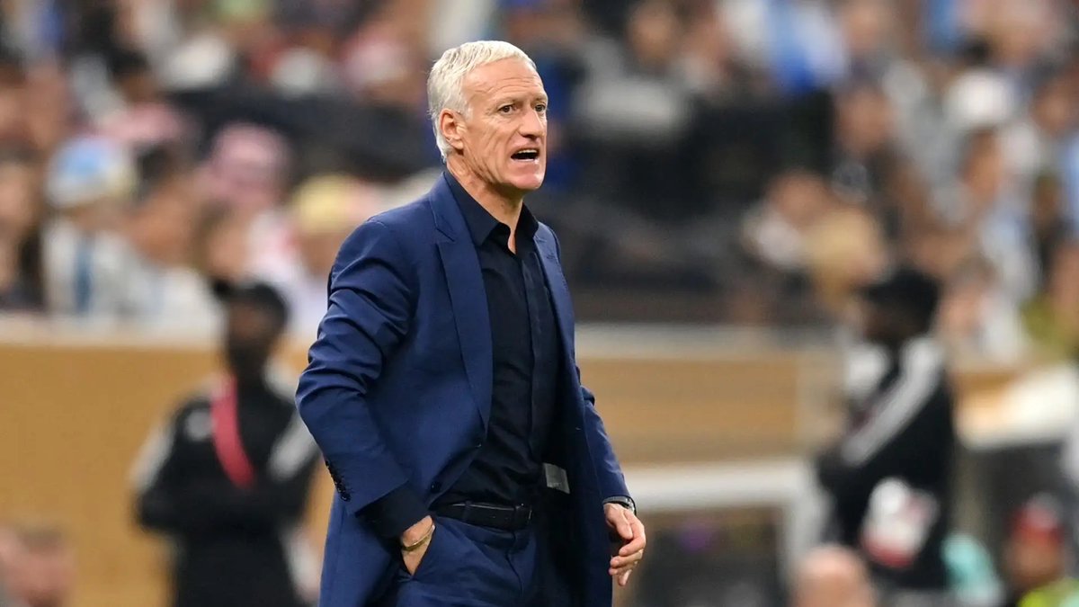 Ruxiiii4's tweet photo. Let's talk about Deschamps and his approach. It is different from many other coaches in this World Cup. 

He is allowing some of his best players to get more involved in attacks, which explains why France have been attacking so well.

The player who has the most freedom to move everywhere and even drop into midfield is Olise. This is different, for example, from the roles Nagelsmann gave to players like Musiala or Wirtz, who often have to wait for the ball between the lines.

Kylian Mbappé is the second player with a lot of freedom to approach the ball and combine, but he has less freedom than Olise in that sense because we don’t see Mbappé dropping deep into midfield, for example. Mbappé mainly comes outside the opposition block in the final third, which makes sense because there is no space for him to run in behind. However, if France have the ball in the middle of the pitch, Mbappé is more valuable as a runner in behind, so he stays in the last line.

You can see immediately that when these players get more involved in attacks, the quality of France’s attacking play improves. But Deschamps has been able to do this without becoming disorganized without the ball and while still having enough players behind the ball to maintain a strong rest defence.

One of the reasons I think his tactics make sense is because of the change in Dembélé’s role. Before, he used to be one of those players with the freedom to approach the ball a lot, but now he is responsible for staying wide, and we see him much less with the freedom to move around.

This change makes sense to me because Dembélé is an incredible player, but he is also unpredictable and less reliable in possession than, for example, Olise. Using him deeper to help organize the play can be too risky because his unpredictability can expose France to transitions.

That is why this adjustment makes sense to me. Barcola and Dembélé are amazing dribblers, but bringing them too centrally too often can make France’s game too chaotic. With Olise, however, you can be more confident in possession because he can control the tempo and avoid giving the ball away in situations where France need more stability.

This role Deschamps is giving to these players also makes sense for the defensive organization later in the game, when France move into a 4-2-3-1 structure: Dembélé and Barcola occupy the wings, Mbappé becomes the #9, and Olise plays as the #10.

Again, even though some people would like to see a more offensive midfield, it makes sense to keep Rabiot and Tchouaméni because the relationships between the front players are so strong and they have so much quality that Deschamps can sacrifice some creativity in midfield for more defensive security and physicality.