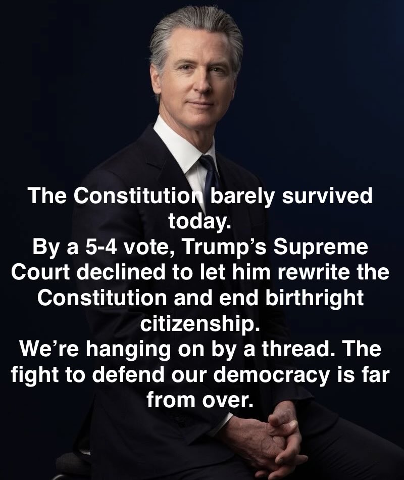 bluhue123's tweet photo. Raise your hand ✋ if you STAND with Gavin Newsom against Trump https://t.co/dBLe374J2B