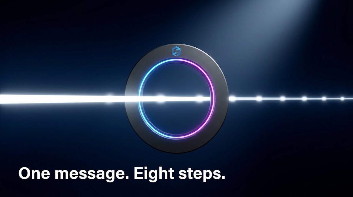 Creata_Chain's tweet photo. Here's what happens the moment you send a cross-chain message.
Your payload leaves the source chain. It lands at OracleL1. Two independent systems verify it. Then it ships to the destination.
One message. Eight steps. Every time. 🪐 https://t.co/0CGt2k3FG1