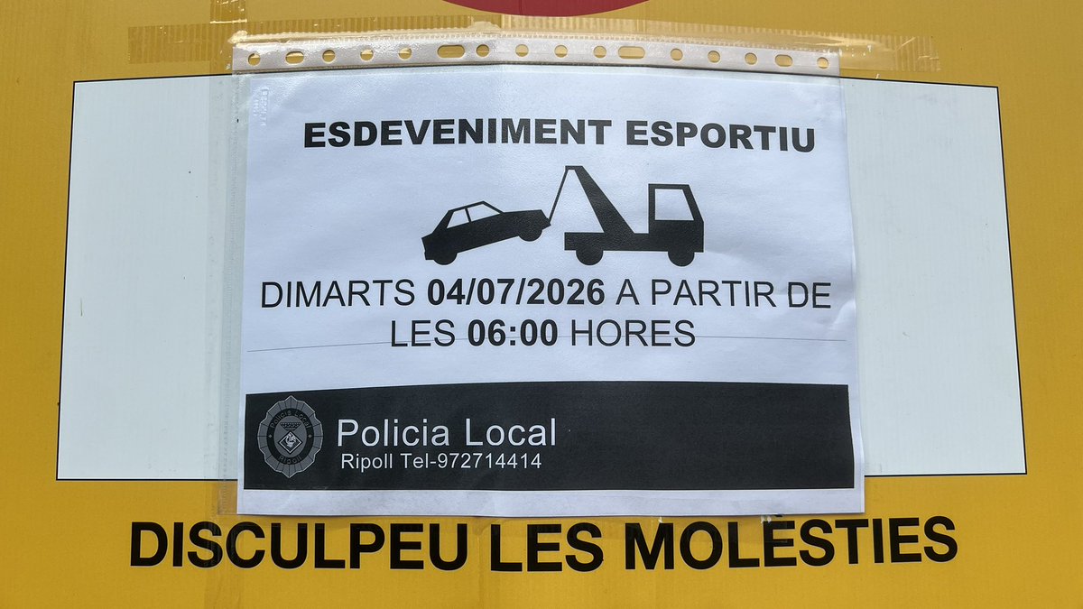 Richie_Room's tweet photo. Dimarts 04/07, @Aj_Ripoll? Segur? https://t.co/O8AsQpllrO