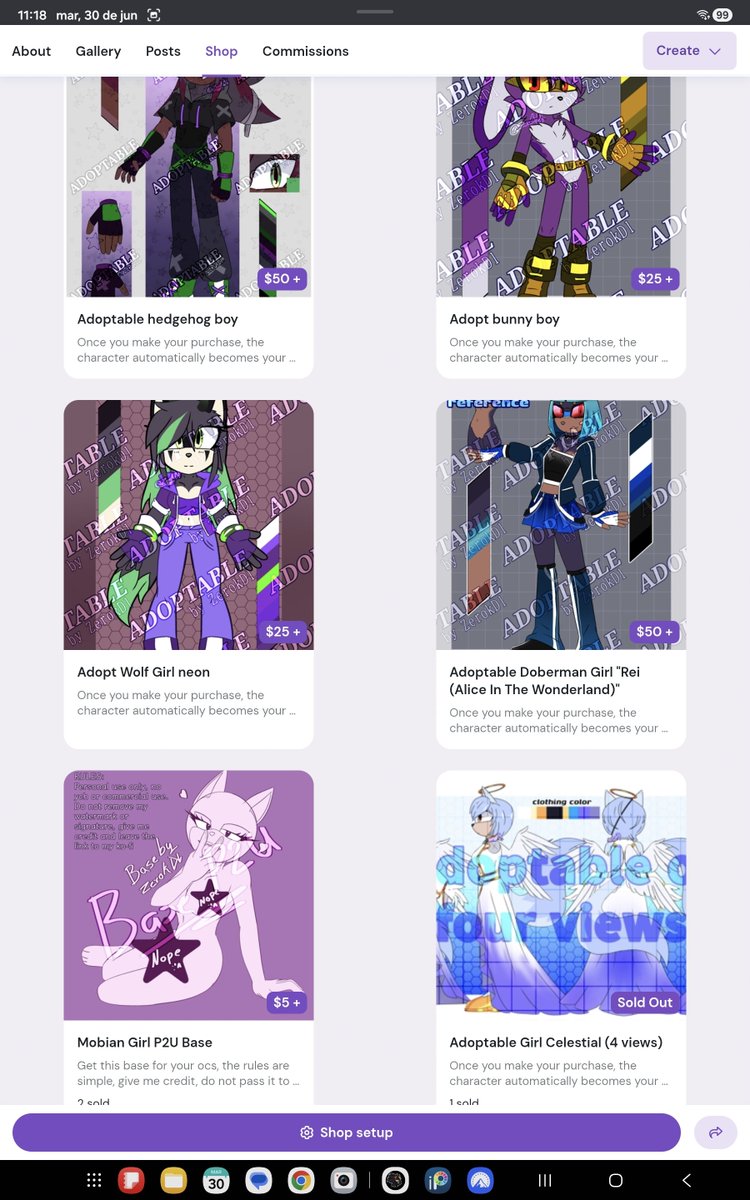 ZerokdlC's tweet photo. I'm sharing these adoptables I have for sale. If anyone is interested, you can follow the link and purchase them directly from my Ko-fi store. You can also feel free to DM me to buy one.

#Adoptable #OCSale #Furryadoptable #Sonicadoptable #SonicTheHedghehog https://t.co/eM8KUmwKvr