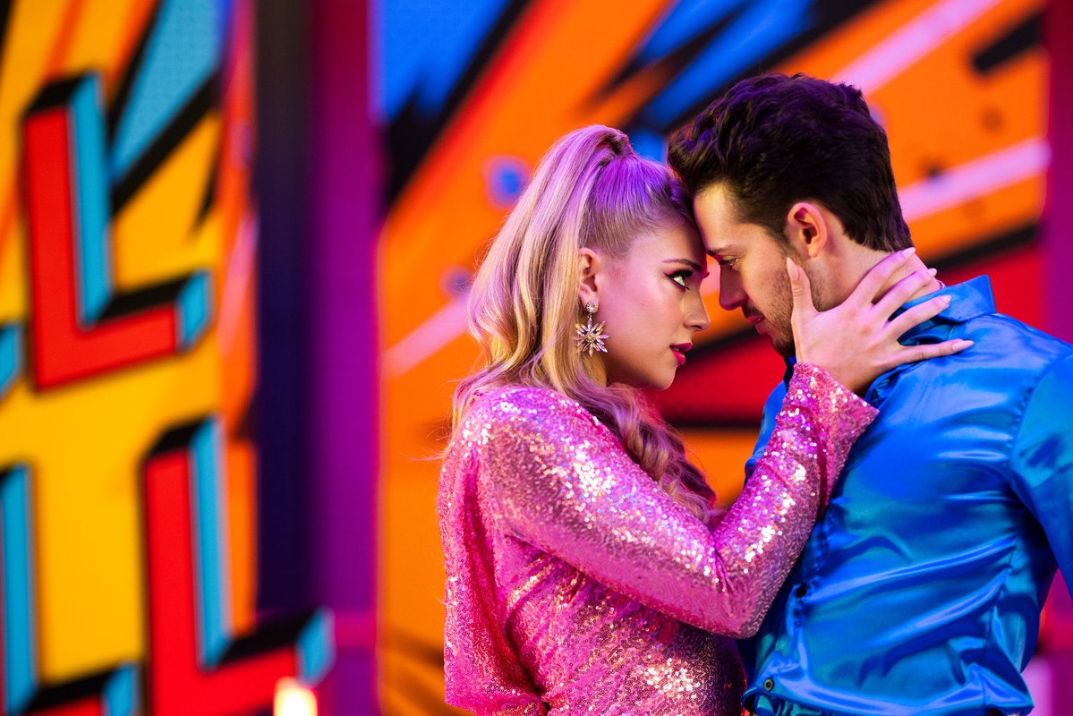 ruftlali's tweet photo. so thrilled for dolores actually because i remember she was a great fan of violetta and even shot a rescata mi corazon tiktok with ruggero 😭😭 she must be sooo happy https://t.co/nRyt8ePLqy