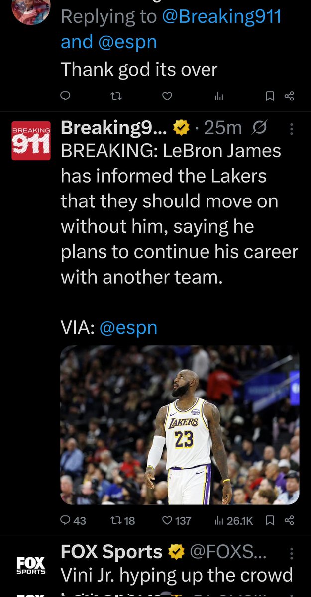 TAG_74__'s tweet photo. @KingJames THANK GOD THE DRAMA QUEEN IS FINALLY GONE 🙌 🙏🙌 https://t.co/yI20jqI9lx